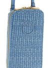 Pinko Raffia Smartphone Holder
