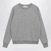 The Row Eulalia sweatshirt in grey mélange cashmere blend