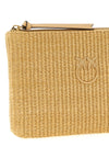 Pinko Raffia Clutch