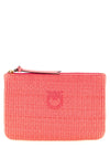Pinko Raffia Clutch