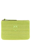 Pinko Raffia Clutch