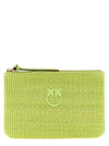Pinko Raffia Clutch