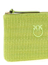 Pinko Raffia Clutch