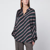 Dries Van Noten Flowing viscose striped shirt
