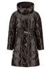 Pinko Love Birds Buckle Down Jacket