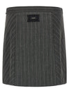 Pinko Pinstripe Skirt