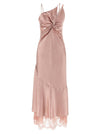 Pinko Satin And Lace Dress