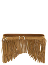 Pinko Con Frange Suede Belt