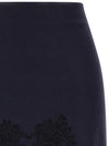 Bardazzi X Pinko Blue Botticino Skirt