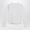 The Row Gano shirt in white cotton