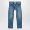 The Row Fima low-rise straight-leg cotton jeans in indigo