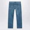 The Row Fima low-rise straight-leg cotton jeans in indigo