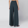 Dries Van Noten Straight pants with dark green pleats