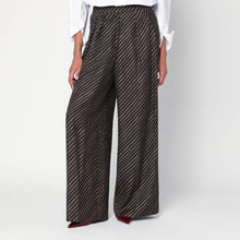  Dries Van Noten Palazzo pants with a pattern