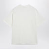 The Row Estavo oversized linen jersey T-shirt in white