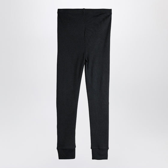 Mini Rodini Black modal leggings