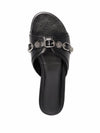 Balenciaga Cagole leather sandals