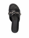 Balenciaga Cagole leather sandals