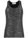 Fabiana Filippi Sequin tank top