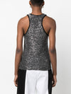 Fabiana Filippi Sequin tank top