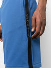 Alexander McQueen logo-tape jersey shorts