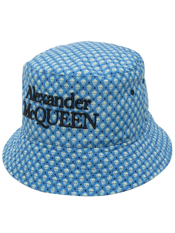 Alexander McQueen Bucket hat with skull print