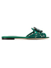 Dolce & Gabbana Slippers in lace with crystals