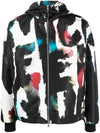 Alexander McQueen Graffiti-print Hooded Windbreaker