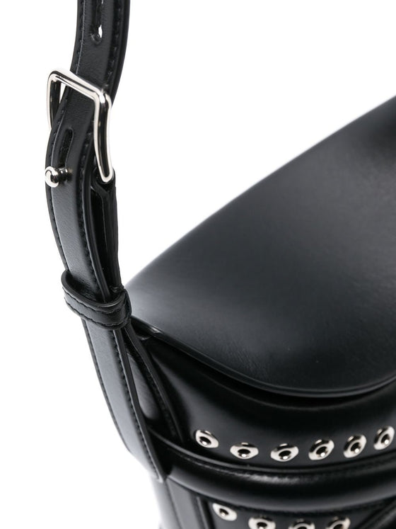 Alexander McQueen The Curve Studded Crossbody Bag