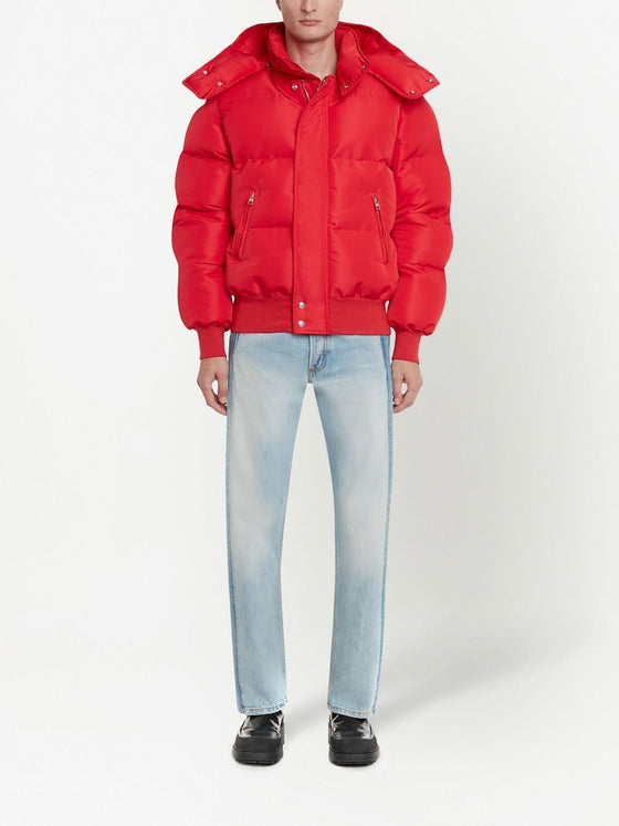 Alexander McQueen Worker Patched straight-leg Jeans