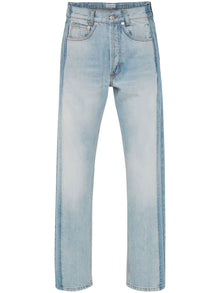  Alexander McQueen Worker Patched straight-leg Jeans