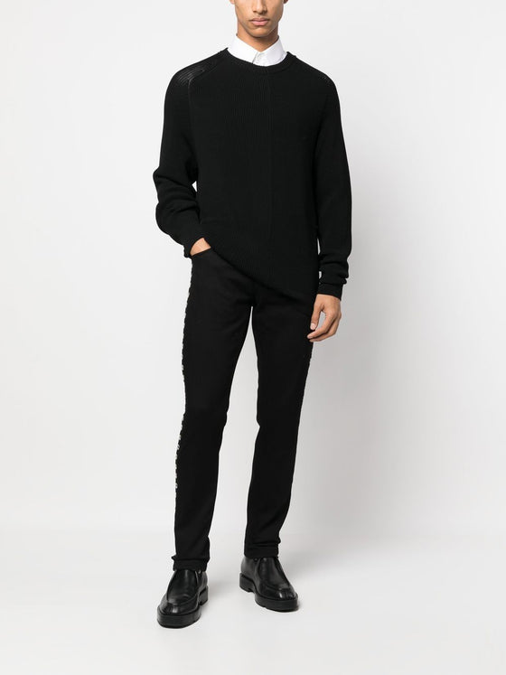 Alexander McQueen mid-rise skinny jeans