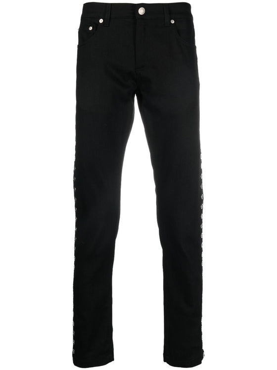 Alexander McQueen mid-rise skinny jeans