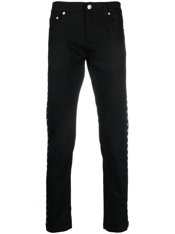 Alexander McQueen mid-rise skinny jeans
