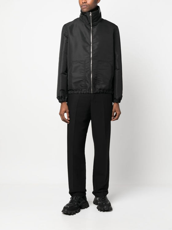 Alexander McQueen Graffiti-print zip-up Jacket