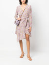 Iro Taro short wrap dress