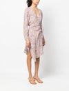 Iro Taro short wrap dress
