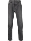 Palm Angels Curved Logo denim jeans