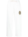 Joshua Sanders Smiley logo cotton sweatpants
