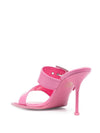 Alexander McQueen 100mm Buckle Leather Sandals