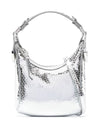 By Far Pre Cosmo metallic top-handle bag