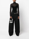 By Far Pre Cosmo metallic top-handle bag