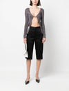 Gcds Logo lurex cardigan
