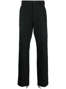  Alexander McQueen drawstring-hem Cotton Trousers