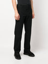 Alexander McQueen drawstring-hem Cotton Trousers