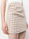 Iro Garna cotton blend silk mini skirt