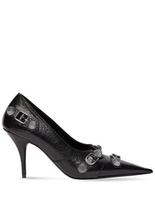  Balenciaga Cagole 90MM cracked heel pumps