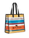 Etro stripe-print tote bag