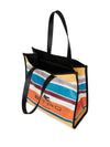 Etro stripe-print tote bag