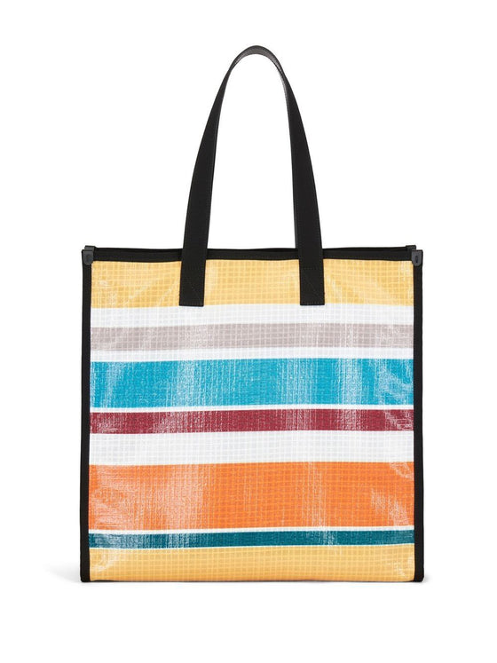 Etro stripe-print tote bag